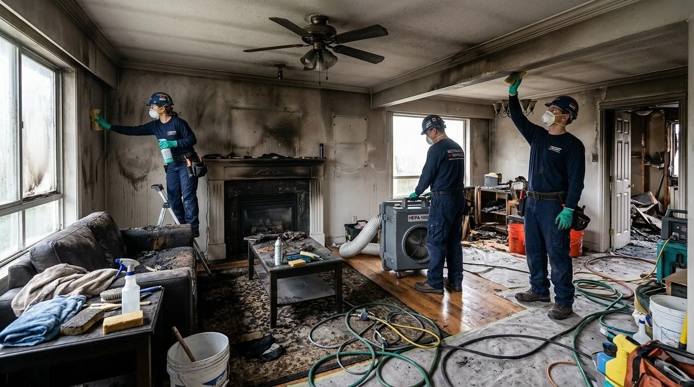 Fire Damage Restoration Fort Lauderdale in Fort Lauderdale
